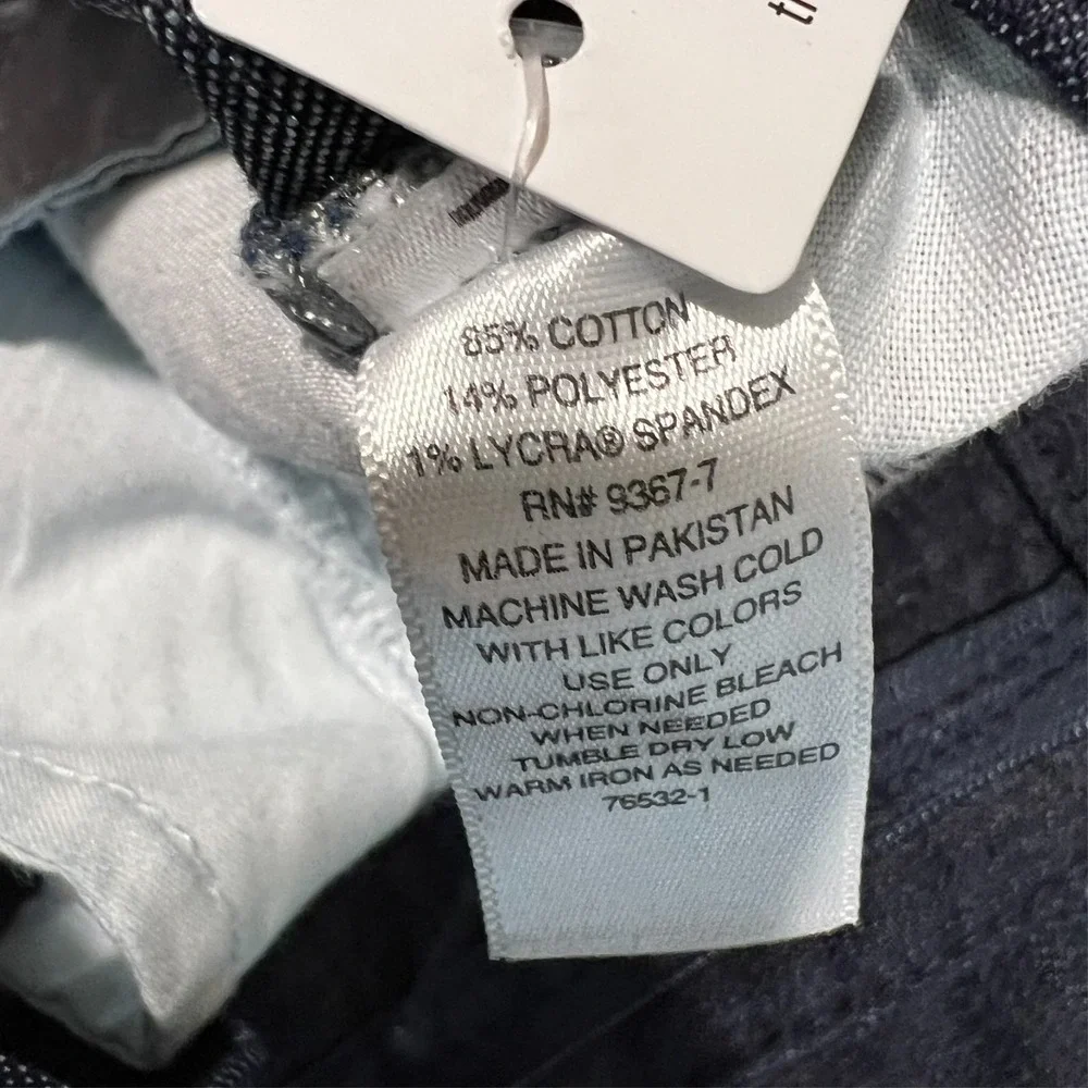 St John's Bay Capri Pants‎ Blue Casual Beach Women's 8 31x19